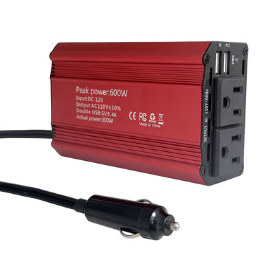 Bom preço. Universal Socket DC 12V 24V To AC 220V Modified Sine Wave Mini Power Inverter 300W 300Watts Converter Adapter Portable Car Inverter With Charger on-line