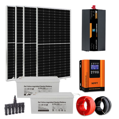 Bom preço. 5KW All In One Sistema de Energia Solar Completo Kit de Energia Solar Off Grid Para Casas on-line