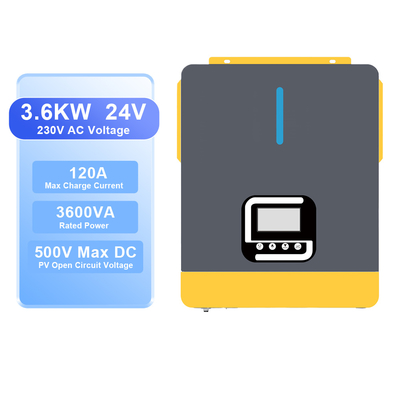 Bom preço. 3Inverter solar híbrido de 48 V de 6 kW com MPPT e suporte de chumbo-ácido on-line