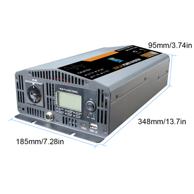 Bom preço. Inversor solar off-grid de 1kW 12V/24V DC para 110V AC Onda Senoidal Pura on-line