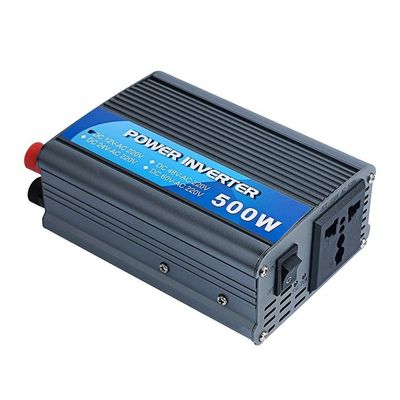Inversores de potência de onda senoidal modificados de 500w de 12v DC para 220v AC Converter de saída única