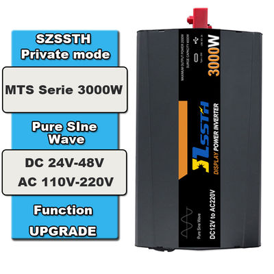 Off Grid Pure Sinus Wave Power Inverter 3KW Socket personalizado 50Hz 60Hz