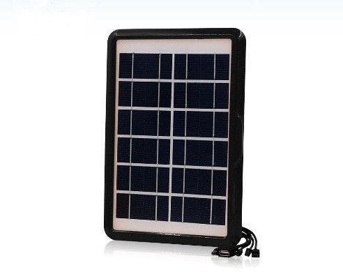 12V 9V 6V 5V 2W 5W Mini Led Light 3W Painel Solar Carregador Solar Portátil