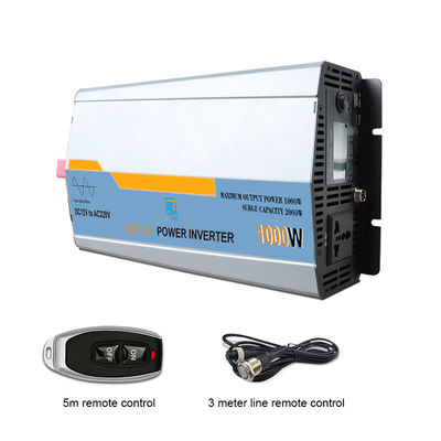 1000W-3000W Inversor de potência de onda sineira pura para bateria de carro de saída única