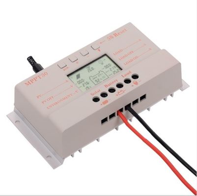 12V 24V 30A MPPT Controlador Solar Para Carregador Solar 187*97*61mm 600g ROHS