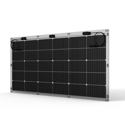 Panela solar de filme fino mono flexível de 100Watt 156.75mmx156.75mm