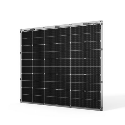 Painel Solar Monocristalino Flexível de 200W 5.95A Com Alta Eficiência de Célula Solar