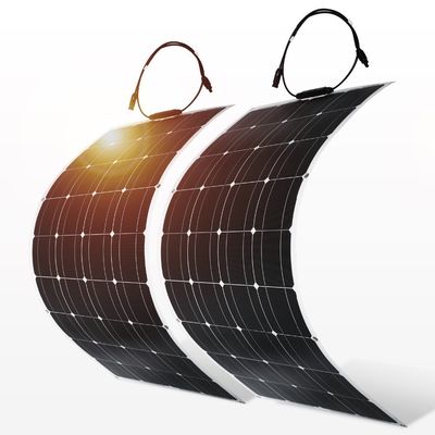 18V 36V 72V 150W a 350W Painéis solares flexíveis Dimensões personalizadas