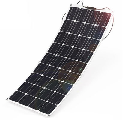 100w 150w 200w 250w 300w Painel solar de película fina semiflexível Vmp Incluído