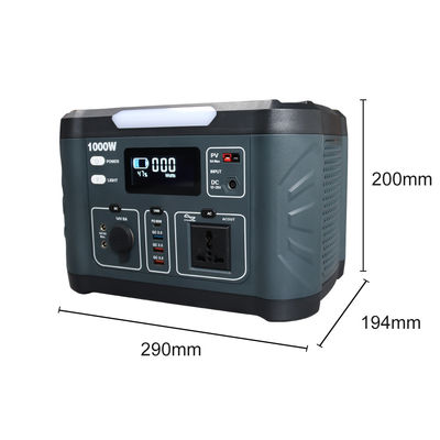 3.7V 216000mAh Lifepo4 Estação de Energia Portátil 799.2wh / 1000w Power Bank