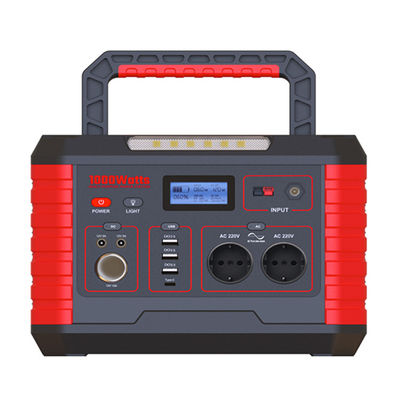Recarregável 1000w 500W Estação de energia portátil 500 Watt Power Bank Potente