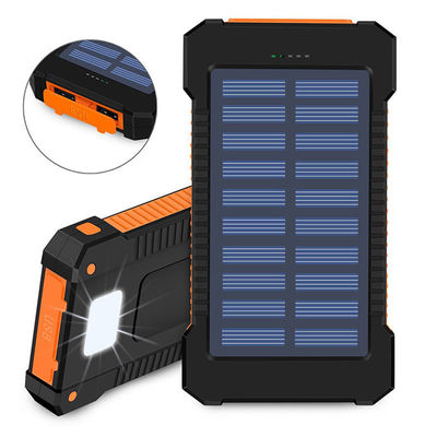 Carregamento rápido sem fio Banco de energia solar portátil 10000mAh 20000mAh 30000mAh