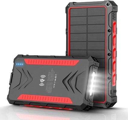 30000mAh Banco de energia de carregamento solar 36000mah Banco de energia solar 133.2W Carregamento sem fio