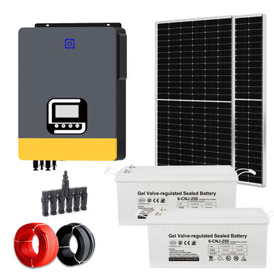 Sistema Solar de 8000w Sistema de Energia Solar para Casa Com Saída de 100V/110V/120V/220V/230V/240V