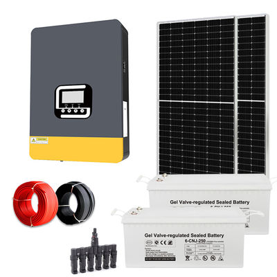5KW Off Grid Home Hybrid Solar Energy Systems Kit de painéis solares de 5000w