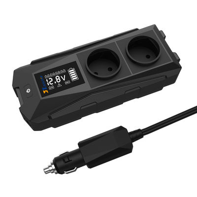 Inversor de potência de carro de onda senoidal pura de 300W de 12V DC para AC 110V 220V com 92% de disponibilidade e tipo de saída múltipla