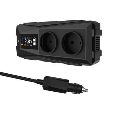 Compacto de tamanho 300W 12V DC para AC Inverter de energia do carro com onda sinusal modificada USB e proteção contra sobreaquecimento