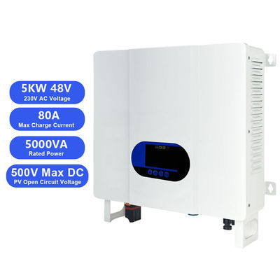 Max Pv Voltage 450V 5Kva 48V MPPT Controlador de Carga Solar Inverter híbrido -35C 45C para Gestão Ótima de Energia Solar