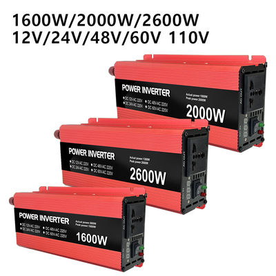 12V 24V 48V 60V a 110V 220V 230V Carregador de bateria Inversor de potência CE ROHS FCC KC