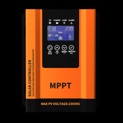 Controlador avançado de carga solar MPPT de 30 A - 12V/24V/36V/48V de sensoriamento automático para energia eficiente