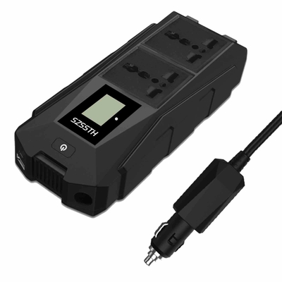 Bom preço. Inversor de potência de carro de 300W 12V de conversão de CC para CA para vários tipos de saída e rede SDK on-line