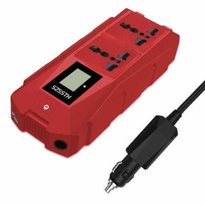 Bom preço. Inversor de Energia para Carro 300W 12V Onda Senoidal Pura - Carregamento Universal para Viagens e Emergências on-line