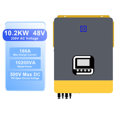 Bom preço. 10Inversor híbrido solar de.2kW 48V com MPPT e WiFi on-line