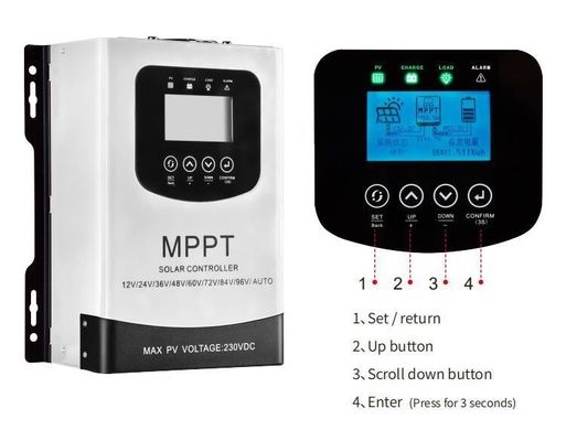 Bom preço. MPPT Automatic Charge Mode Solar Charge Controller 30A 40A 50A 60A for Solar Systems on-line