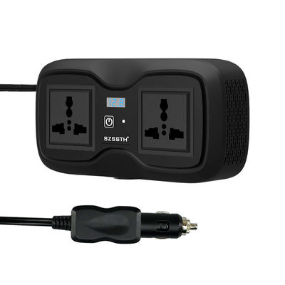 Bom preço. Inversor de energia de carro GaN de 200W e carregador rápido PD de 100W 12V a 110V/220V on-line