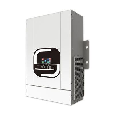 Bom preço. Inversor Solar Híbrido 3.6KW 6.2KW Saída Dupla On-Off Grid 24V 48V Onda Senoidal Pura Com Controlador MPPT 120A on-line