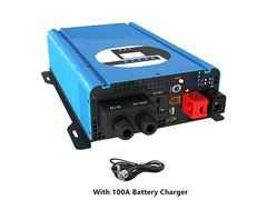 Inversor bidirecional de onda senoidal pura de 3 kW para carregamento de bateria DC12V a AC220V