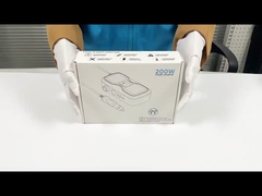 Inversor de energia do carro DC 12v a 110v Ac duplo USB 3.1A GaN PD carregador rápido