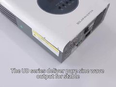 3Kw 24V 110V 220V DC para AC Wifi Ups Pure Sine Wave Hybrid Solar Inverter